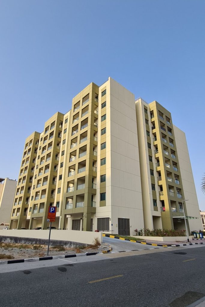 Jade Residency at Dubai Silicon Oasis, Dubai is a facilities management client of Al Thuriah's cleaning and maintenances services company in the UAE