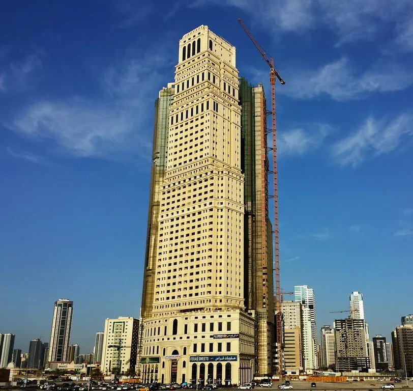 Majestic Tower in Al Nahda is one of the facilities management clients of Al Thuriah's cleaning and maintence services company in the UAE