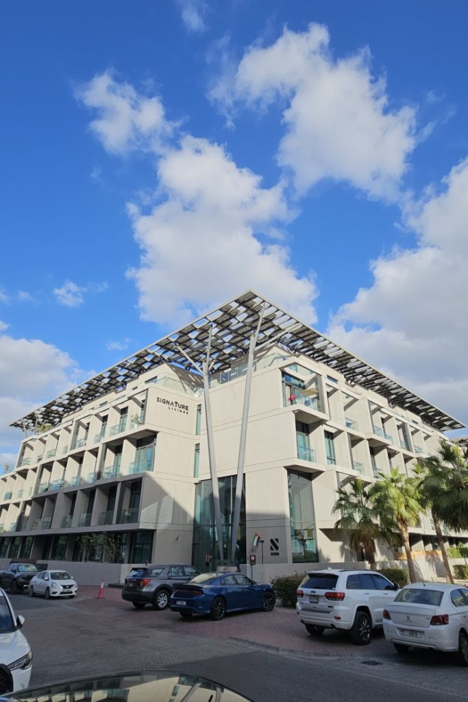 Signature Livings in Jumeirah Village Circle JVC Dubai is a facilities management client of Al Thuriah cleaning and maintenance services company in UAE