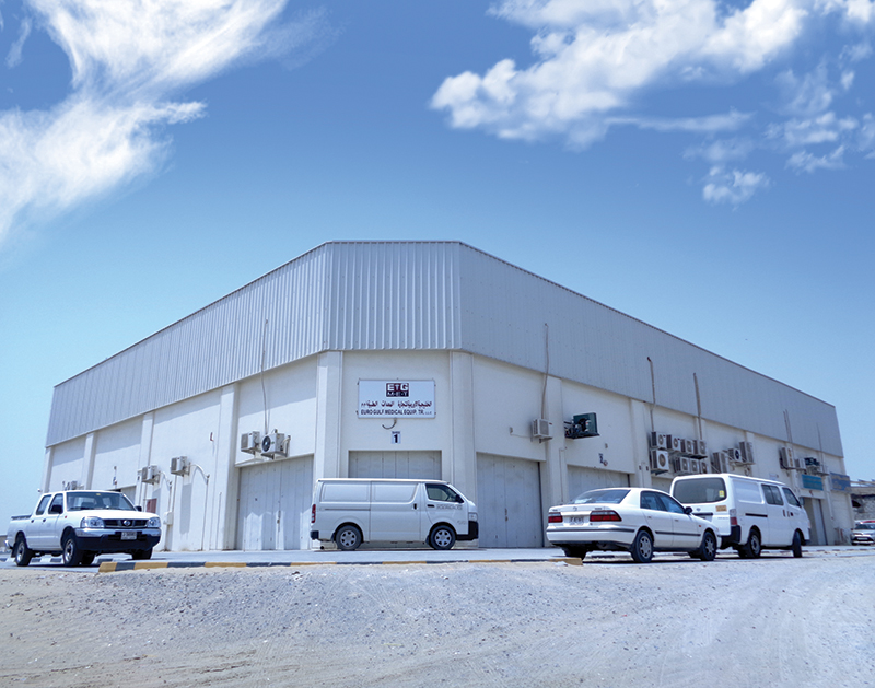 Qulaya Building in Al Khan, Sharjah Industrial Area is built by Al Thuriah, one of the premier construction companies in Dubai and UAE